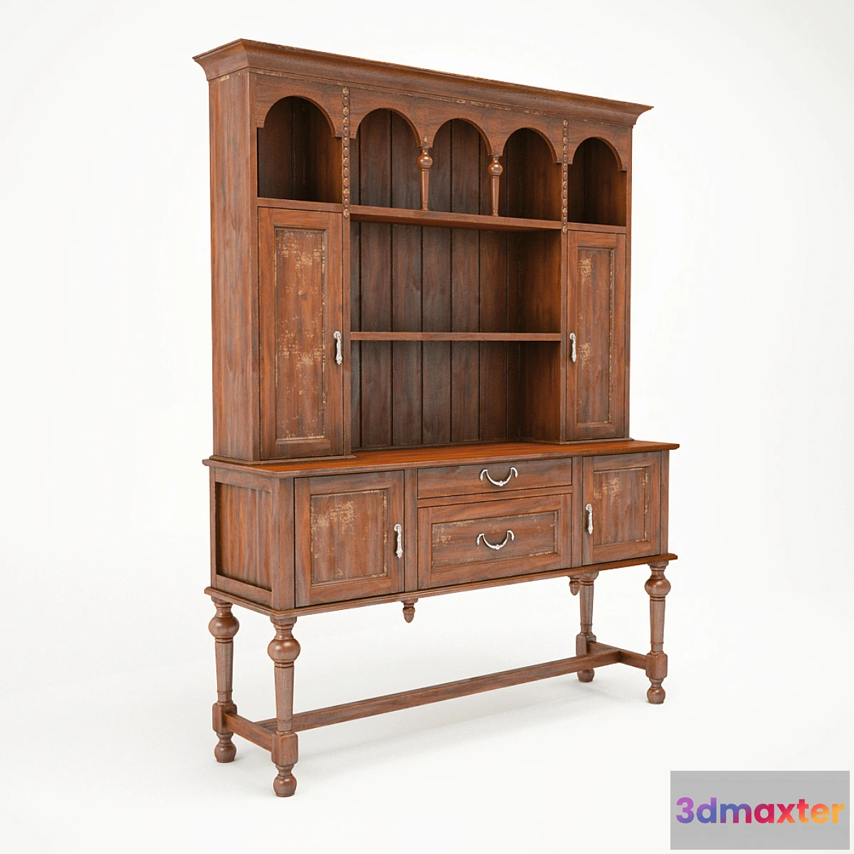 1458716 - Antique sideboard 3D Max