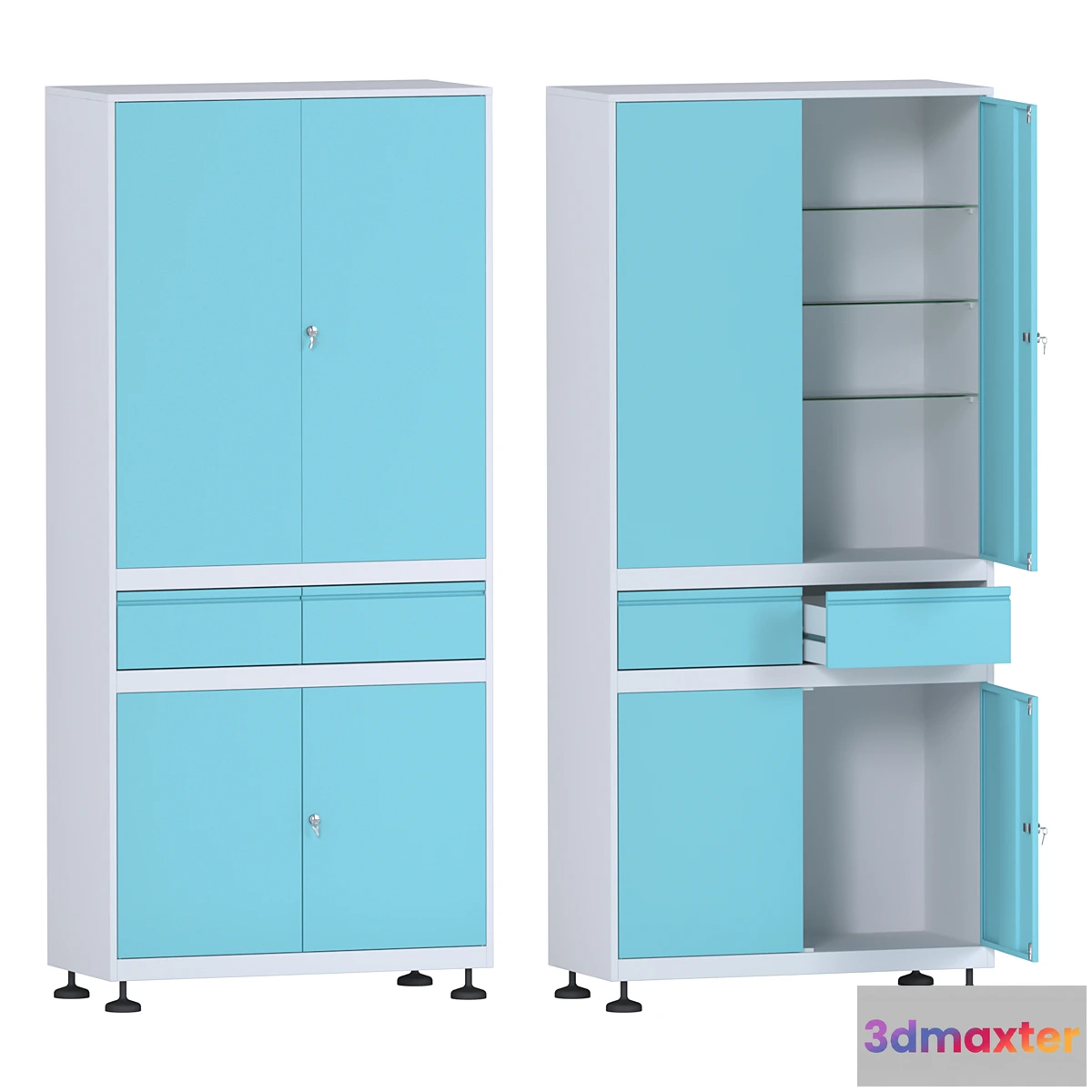 1460856 - medical cabinet Rommel 3D Max