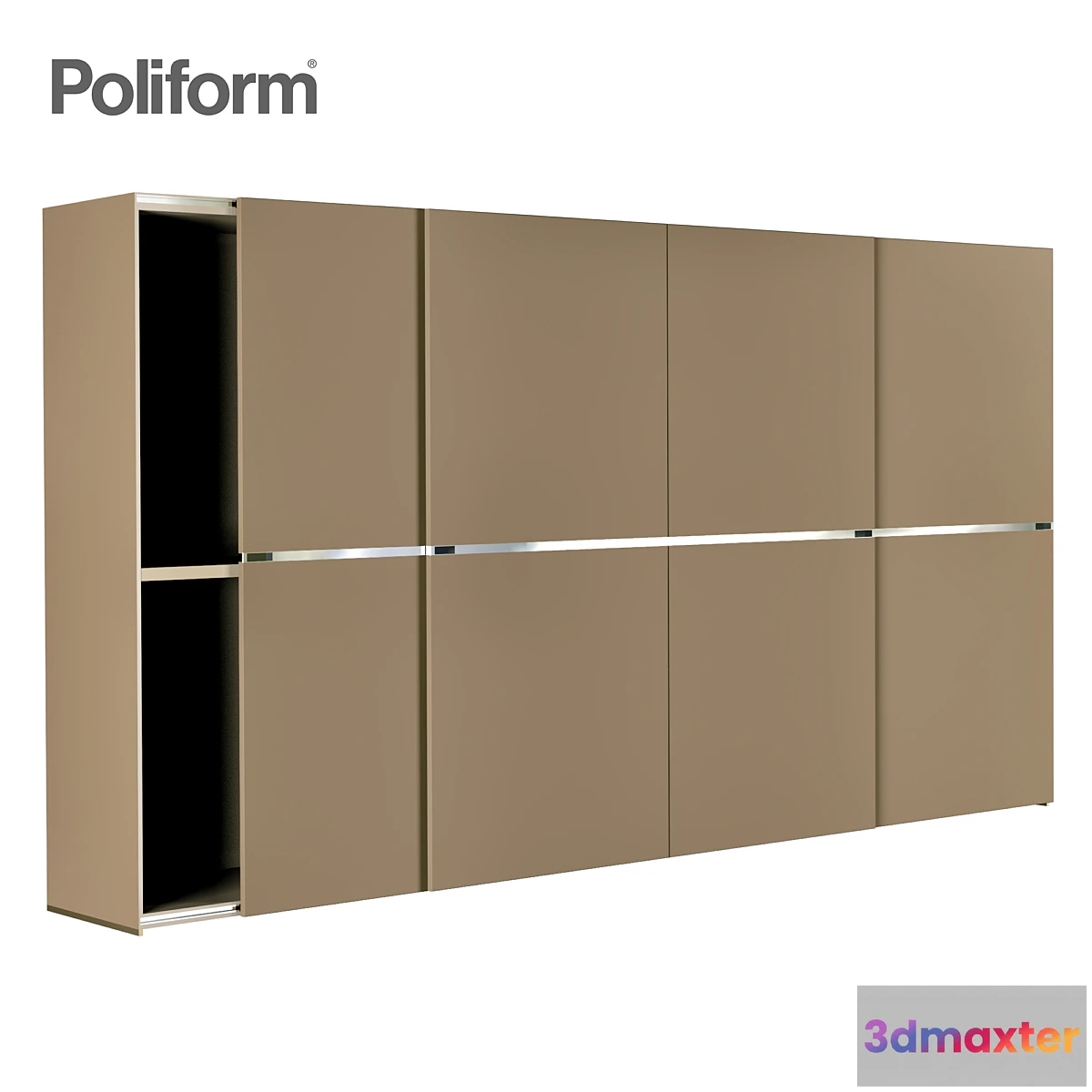 1461648 - Poliform cabinet 3D Max