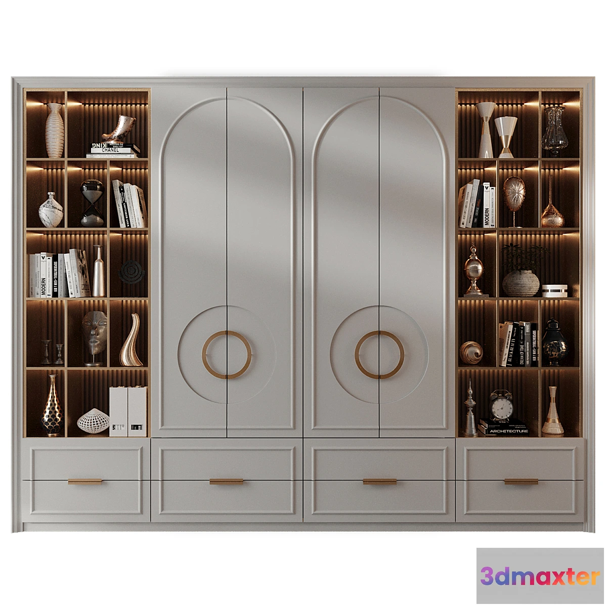 1462776 - Cabinet set 385 3D Max