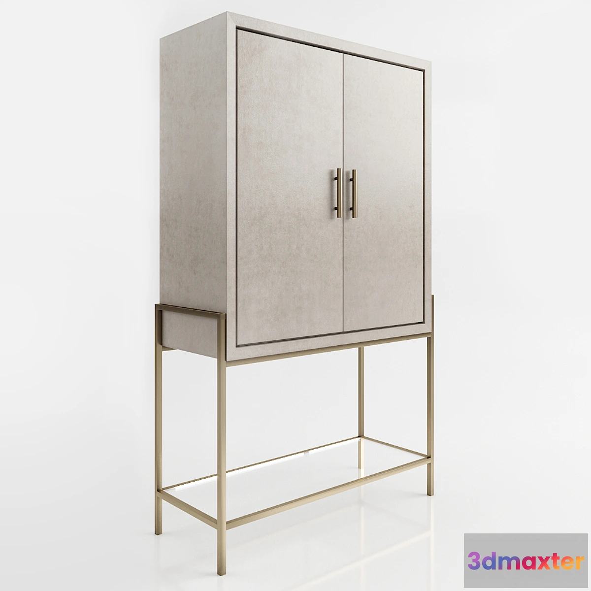 1466342 - Darren Beige Cabinet 3D Max