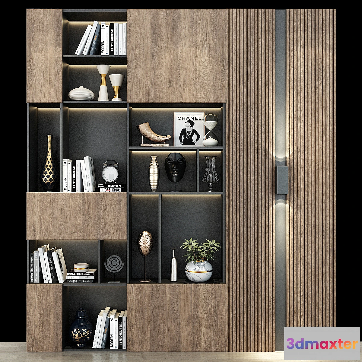 1470296 - Furniture composition set k01 3D Max