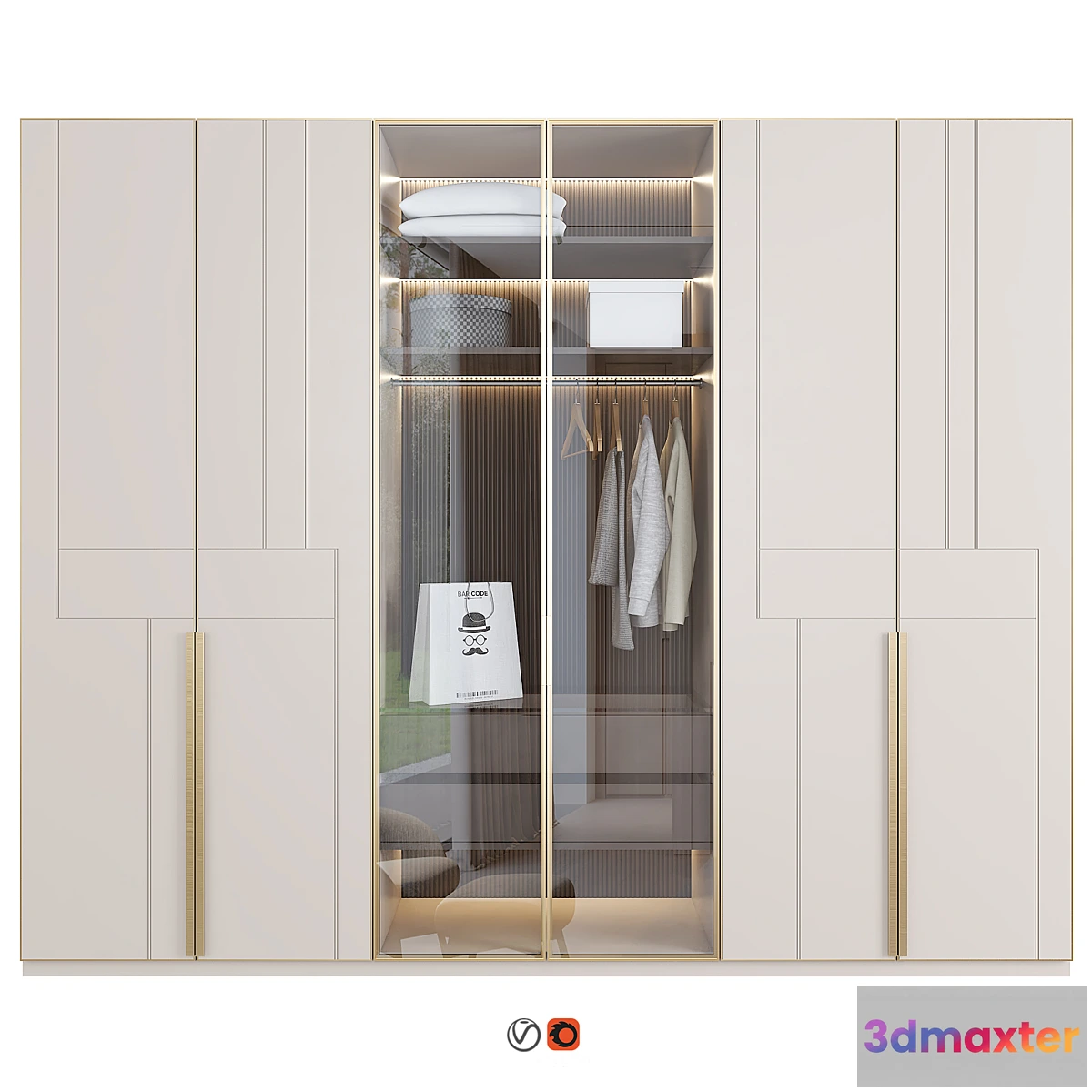 1471642 - Wardrobe 46 3D Max