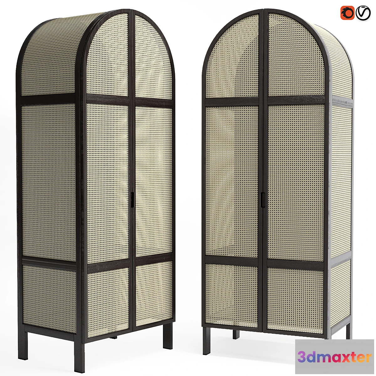 1475010 - Rattan cabinet Cane 3D Max