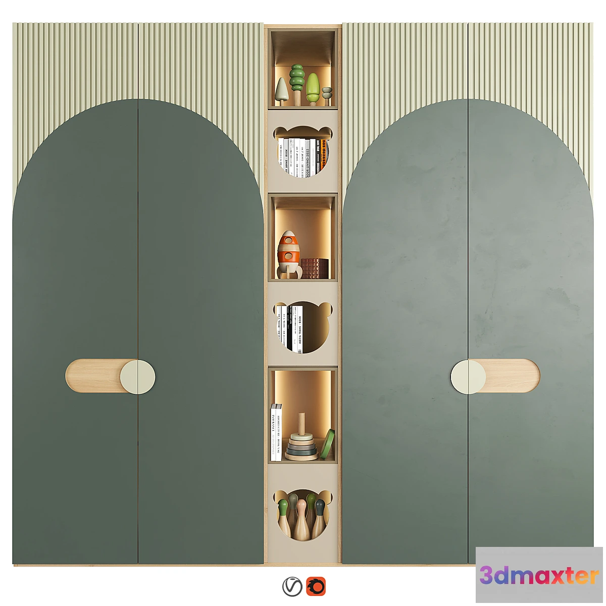 1476764 - Furniture composition 110 3D Max