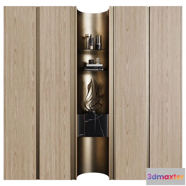 1546367 - Wardrobes in Modern Style 46 3D Max