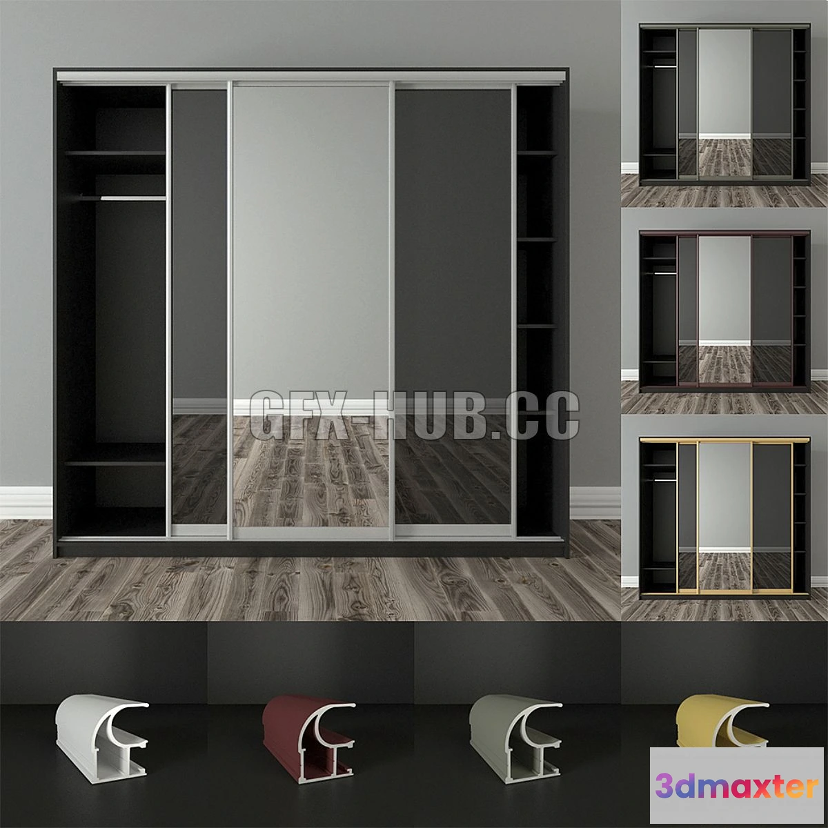 1547917 - Wardrobe 1 3D Max