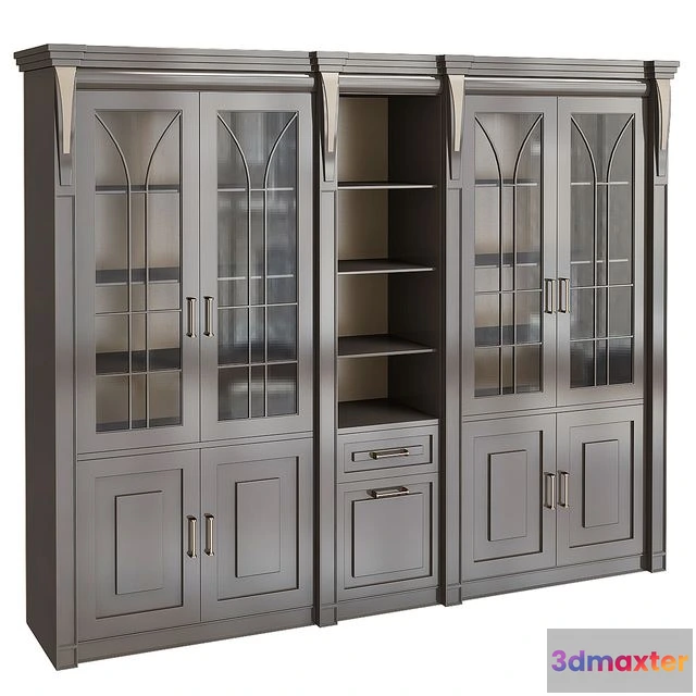 1550659 - Bookcase CAPRI Minotti Collezioni 3D Max
