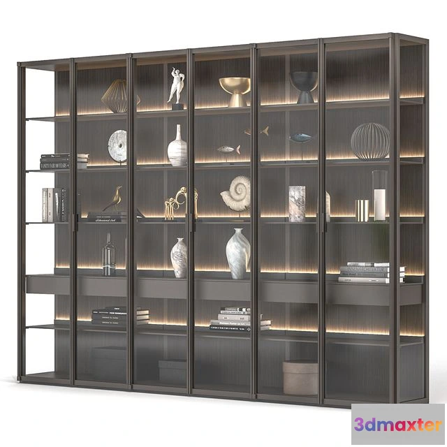 1552245 - Poliform Wall System Ego Day 3D Max