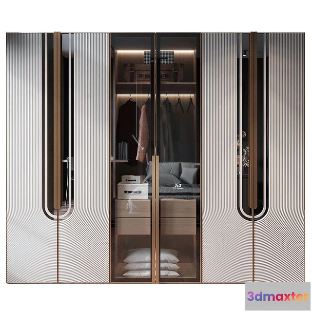 1553671 - Wardrobe GHS-2391 3D Max