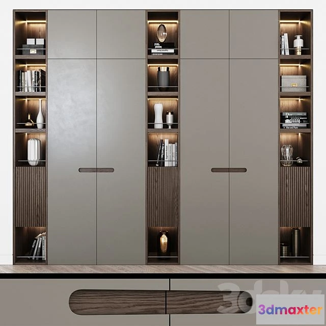 1553957 - Contemporary wardrobe 08 3D Max