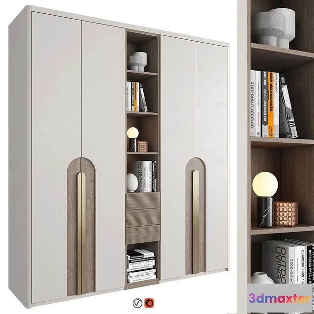 1557223 - Furniture Composition 143 3D Max