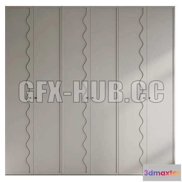 1557895 - Wardrobe Wave 3D Max