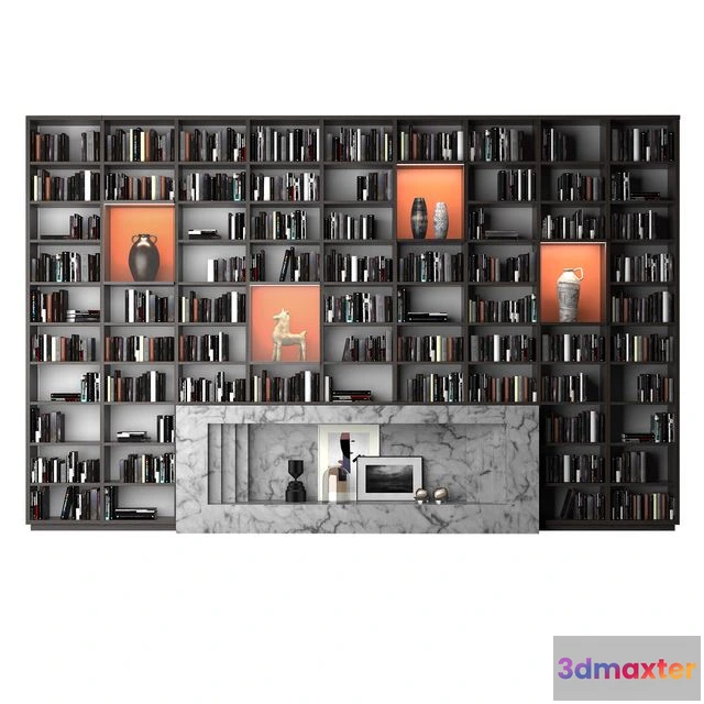 1564215 - Poliform WALL SYSTEM 3 3D Max