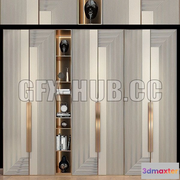 1565976 - Furniture composition set 244 3D Max