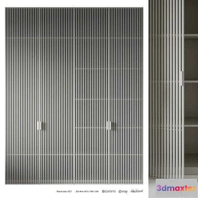 1568726 - Wardrobe 027 3D Max