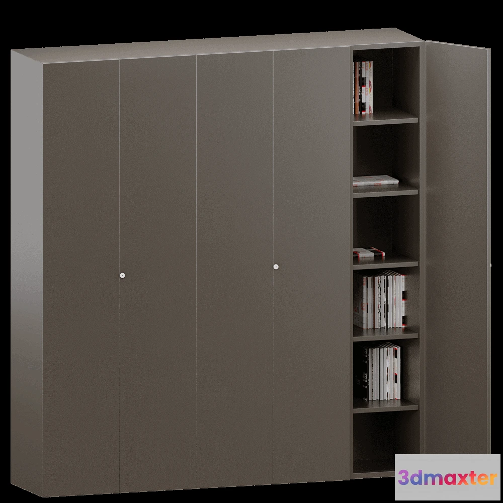 1644082 - Alea - Wardrobe Quattro 3D Max