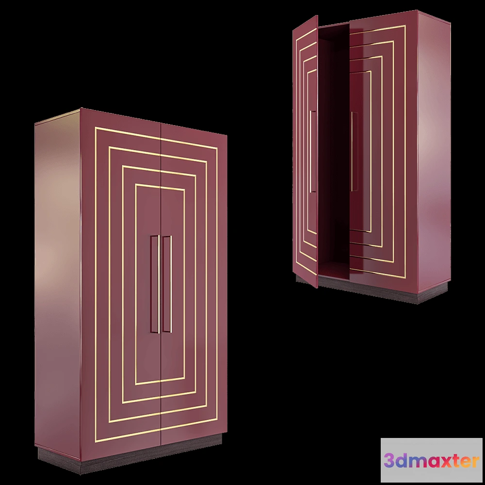 1644102 - Ambicioni - Wardrobe Parmino 3D Max