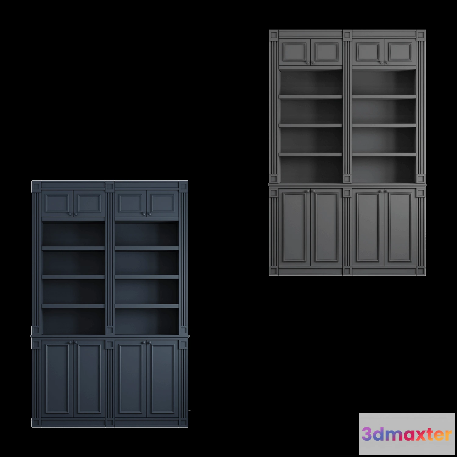 1644228 - Hasan Guner - Bookcase 3D Max