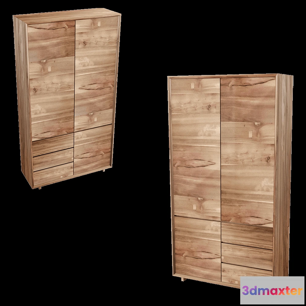 1644302 - Teak House - Wardrobe Jodon 3D Max