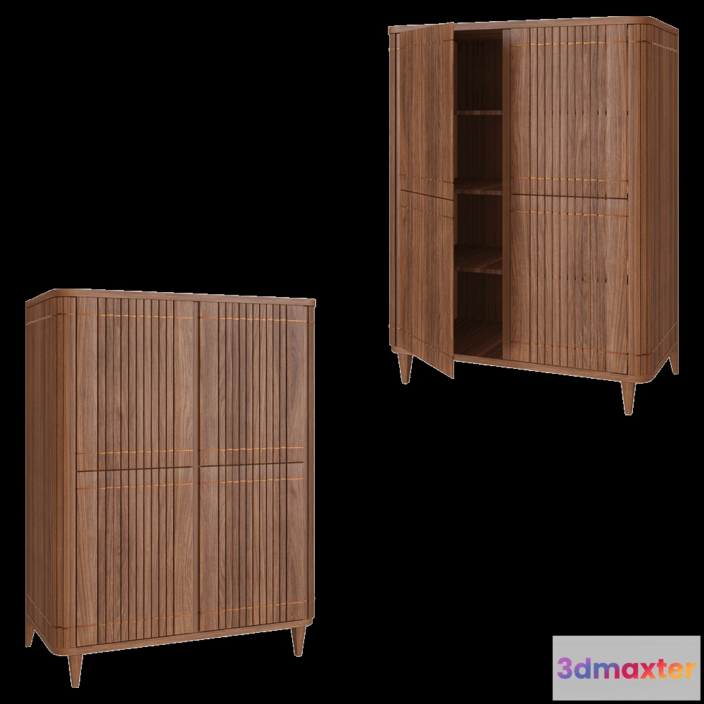 1644306 - Teak House - Wardrobe Koppar 3D Max