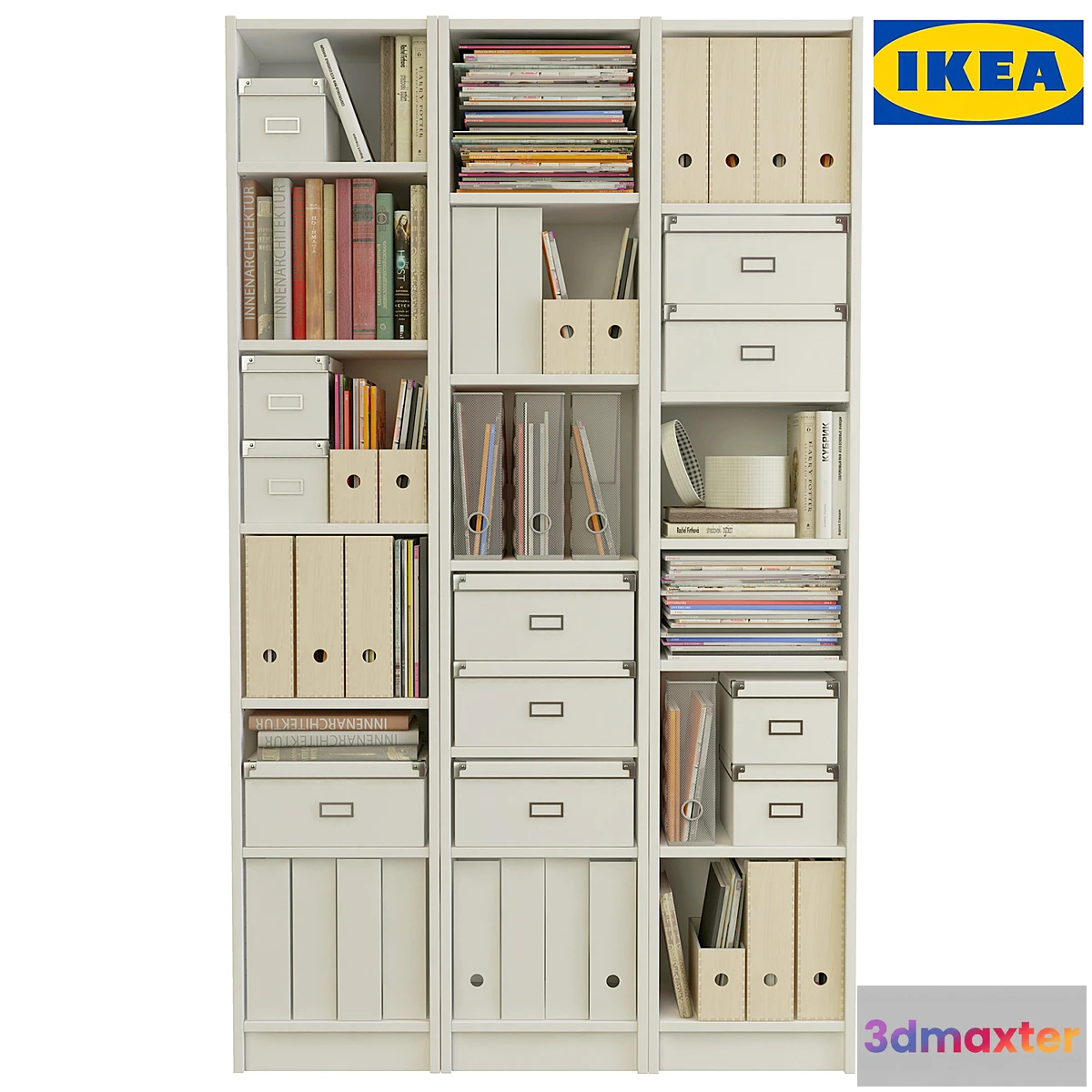 589544 - IKEA Billy Bookcase white