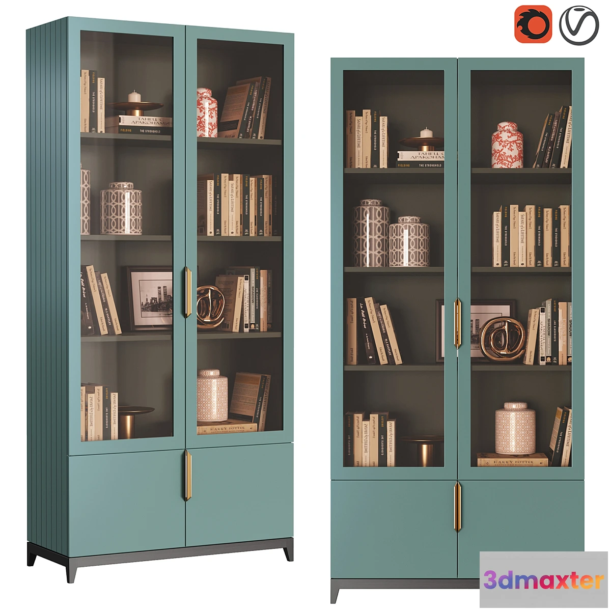 610155 - Dantone Home Showcase-Library Metropolitan - No.2