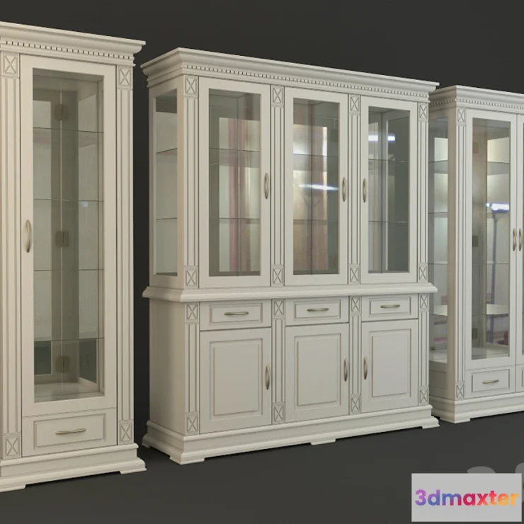 624813 - Cabinet with showcase