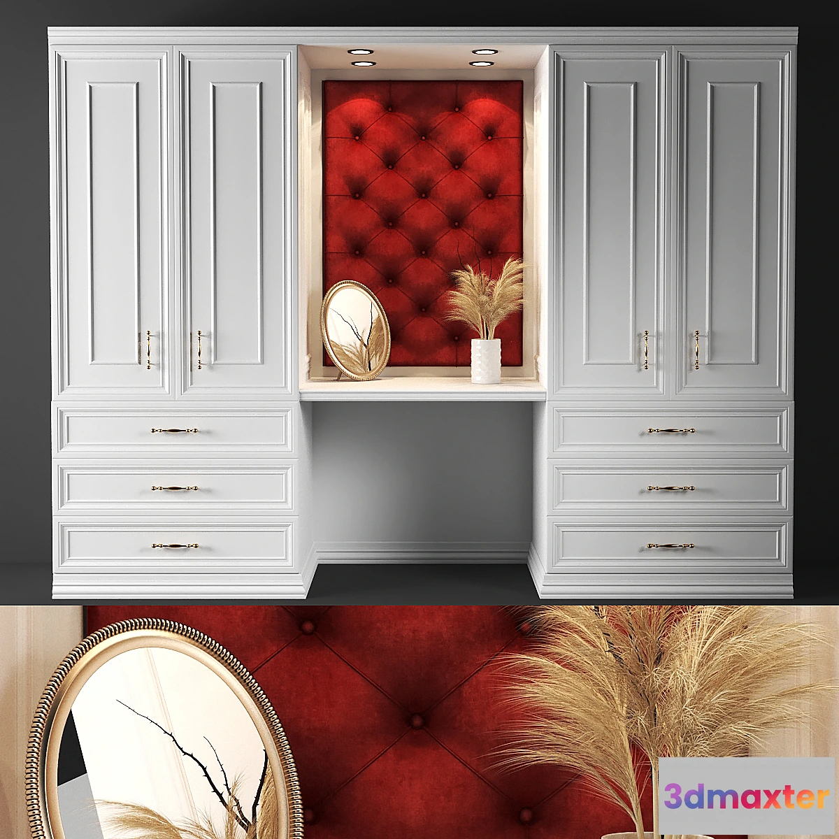 624849 - set248 -red wardrobe