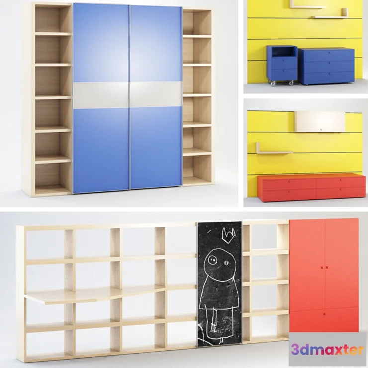 632891 - BATTISTELLA set of children’s furniture