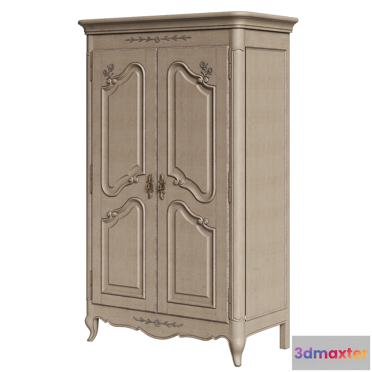 648737 - A two-door wardrobe Chateau
