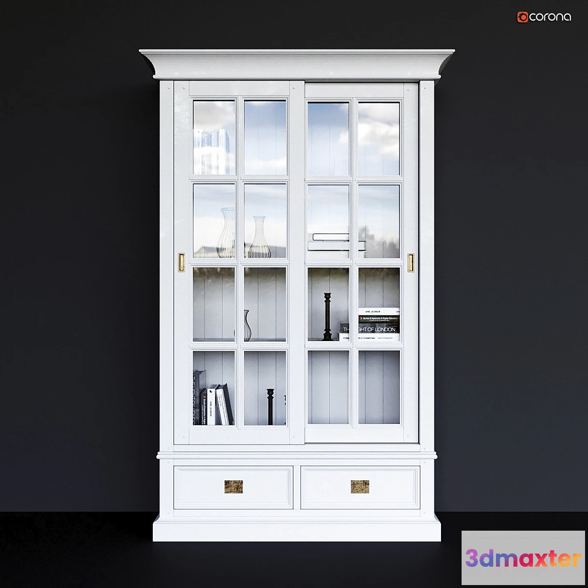 653183 - Showcase two-door Oxford Dantone Home