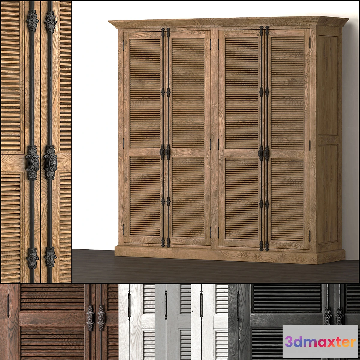653243 - Wardrobe Double SHUTTER DREW
