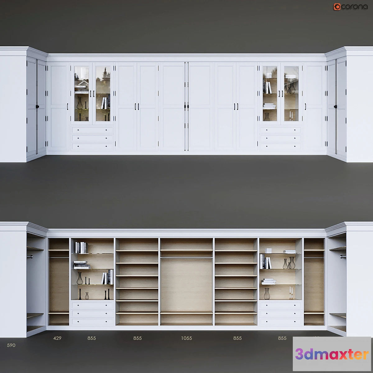 653921 - Wardrobe Dantone Home