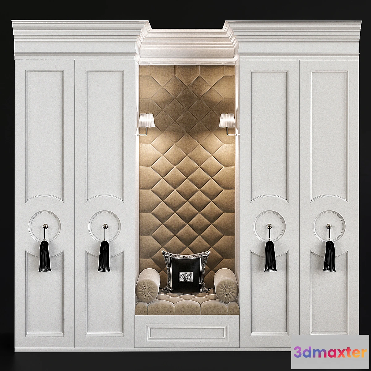 654851 - Neoclassical Style Wardrobes