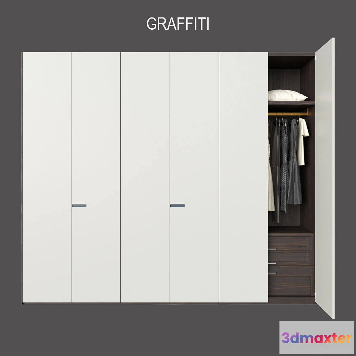 655983 - POLIFORM WARDROBES GRAFFITI