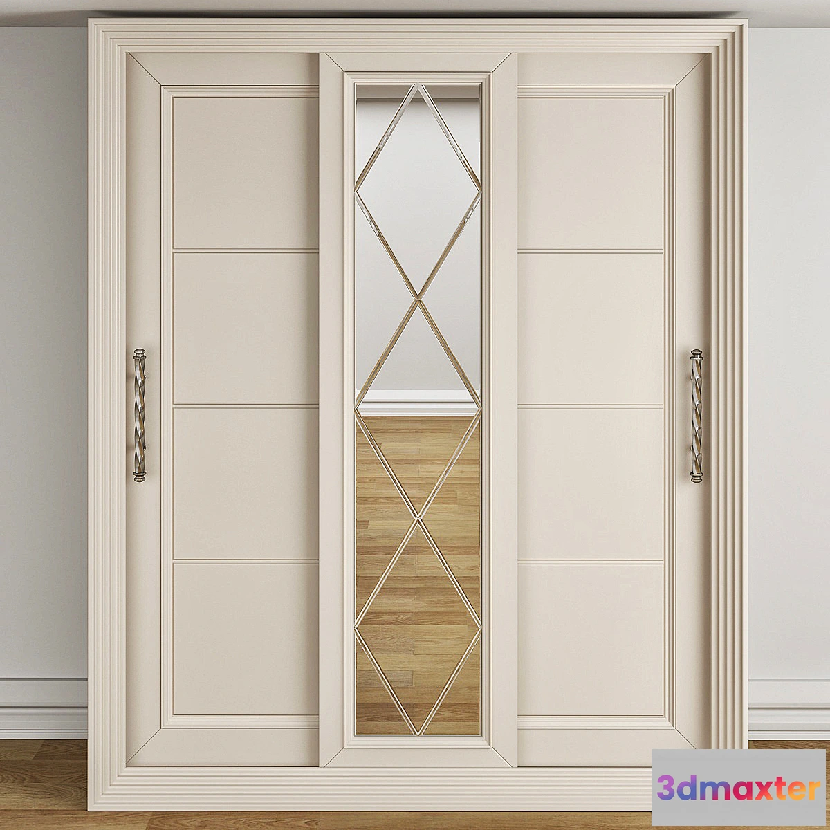 656021 - Closet with mirror door linear