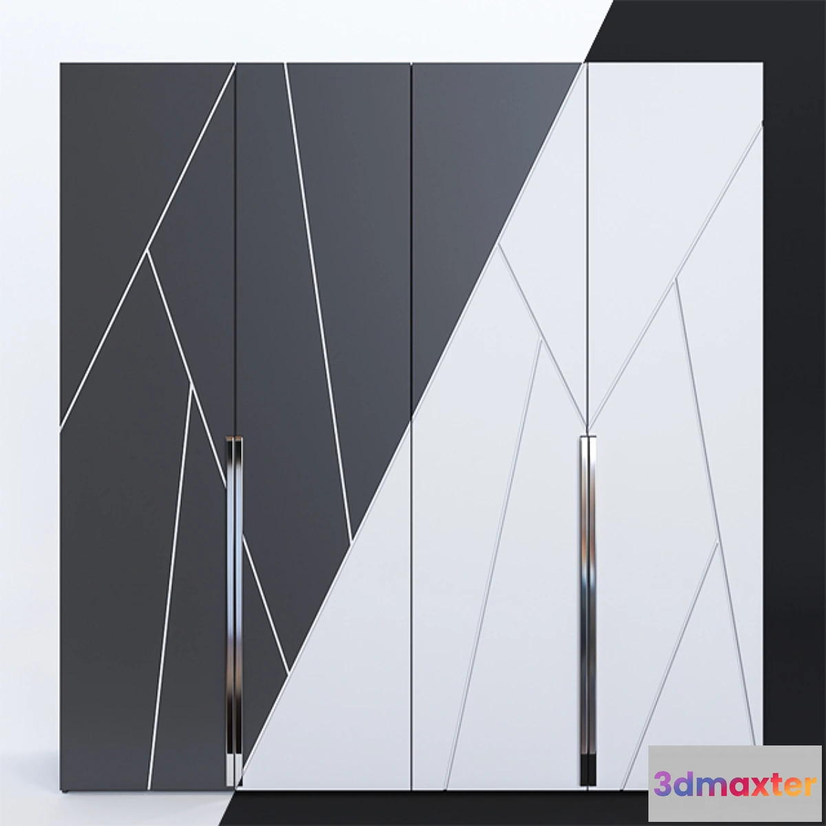 658731 - Wardrobe “Deco Line” Muzafarov series