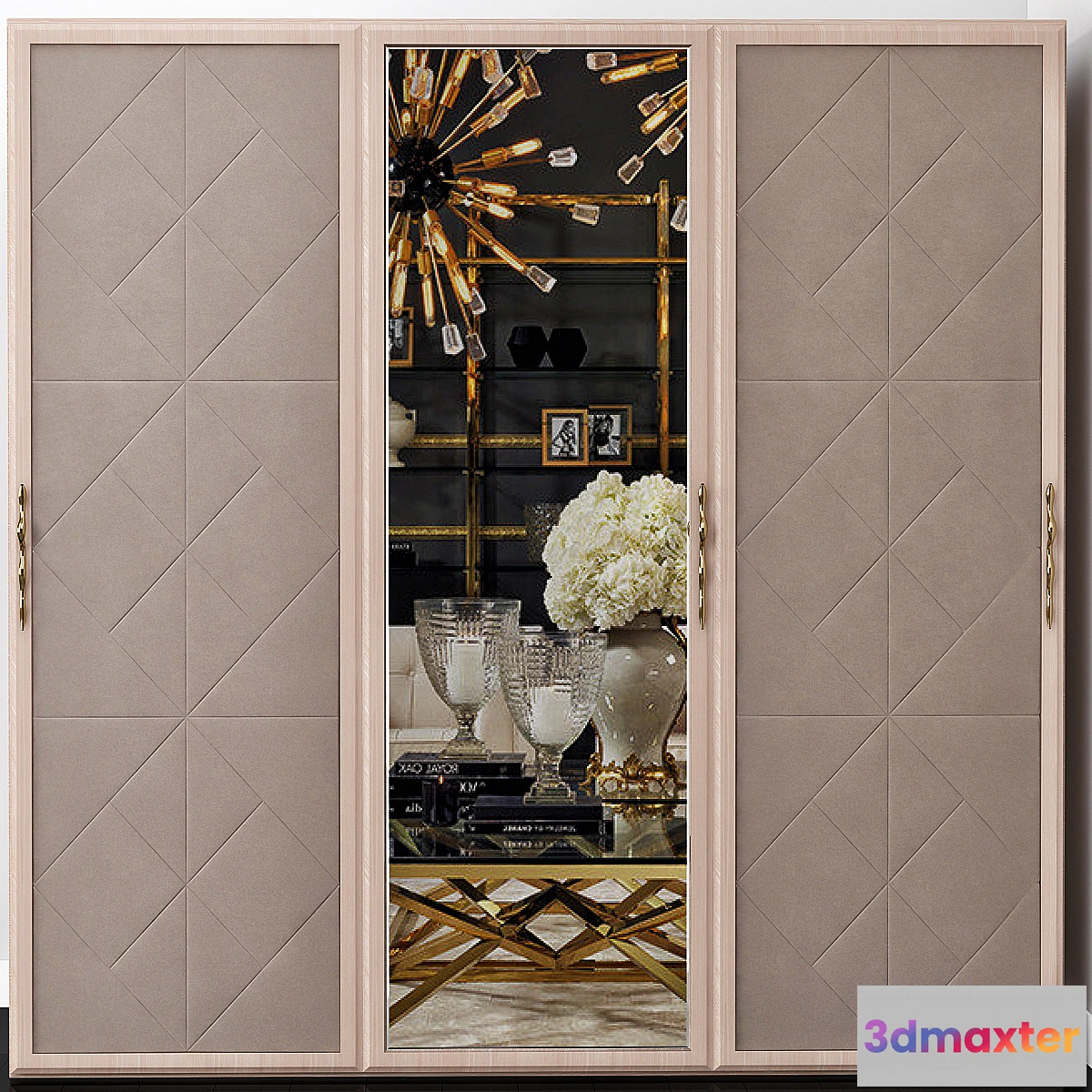 658761 - Wardrobe INFINITY Bizzotto