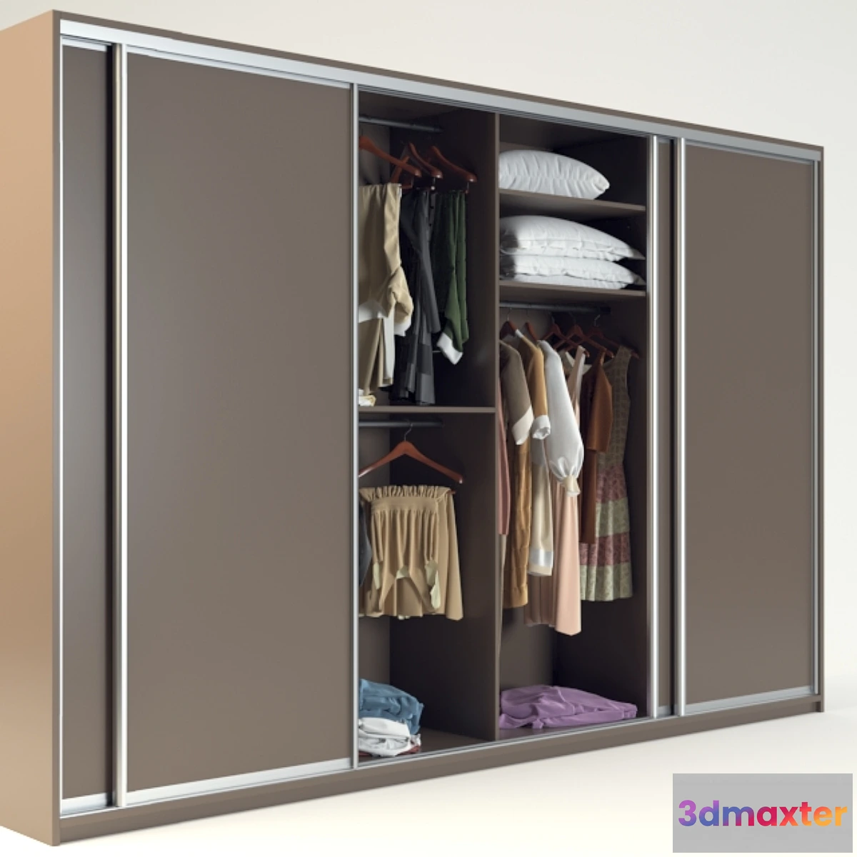 661275 - Sliding wardrobe (vray GGX)