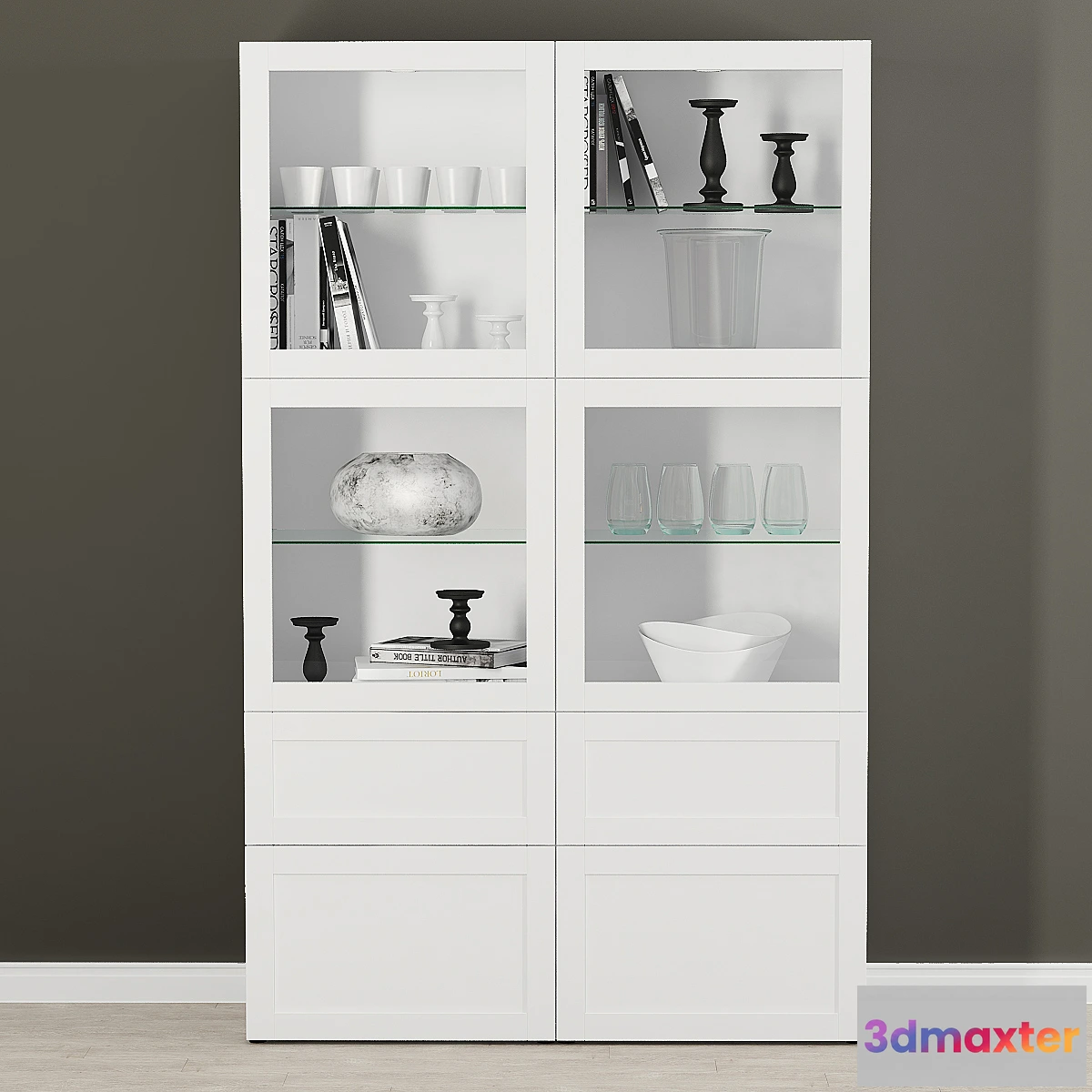 672649 - Wardrobe showcase Besta _ BESTO  Hanviken Sindvik.