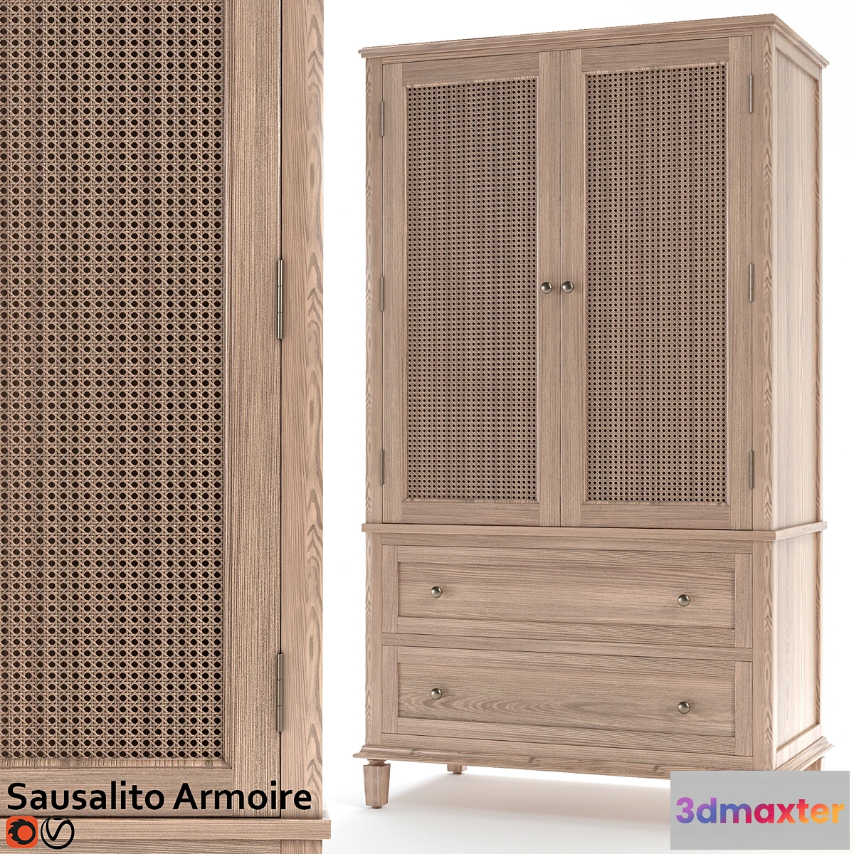 677427 - Wardrobe Potterybarn Sausalito Armoire