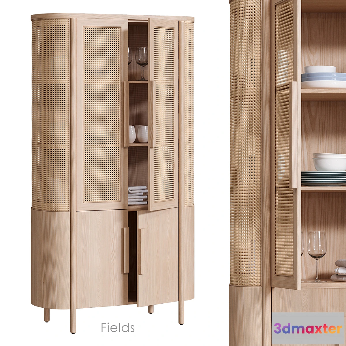 677451 - Fields Storage cabinet by Crate&Barrel
