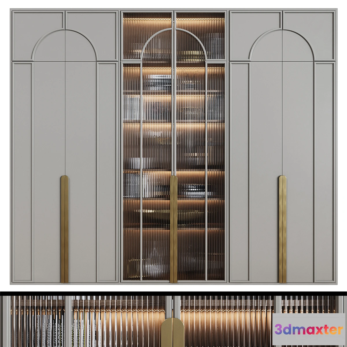 693050 - Art Deco Wardrobe 14