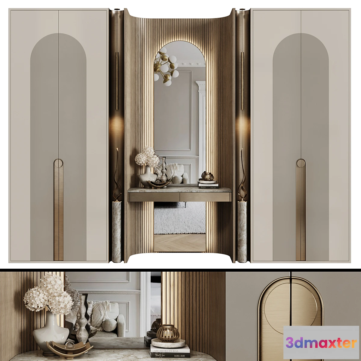 693090 - Art Deco Wardrobe 18