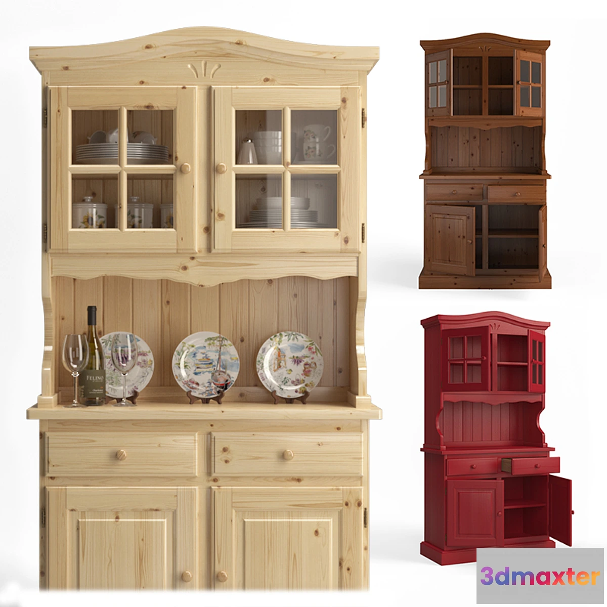 693104 - Cristalliera 2P curvo