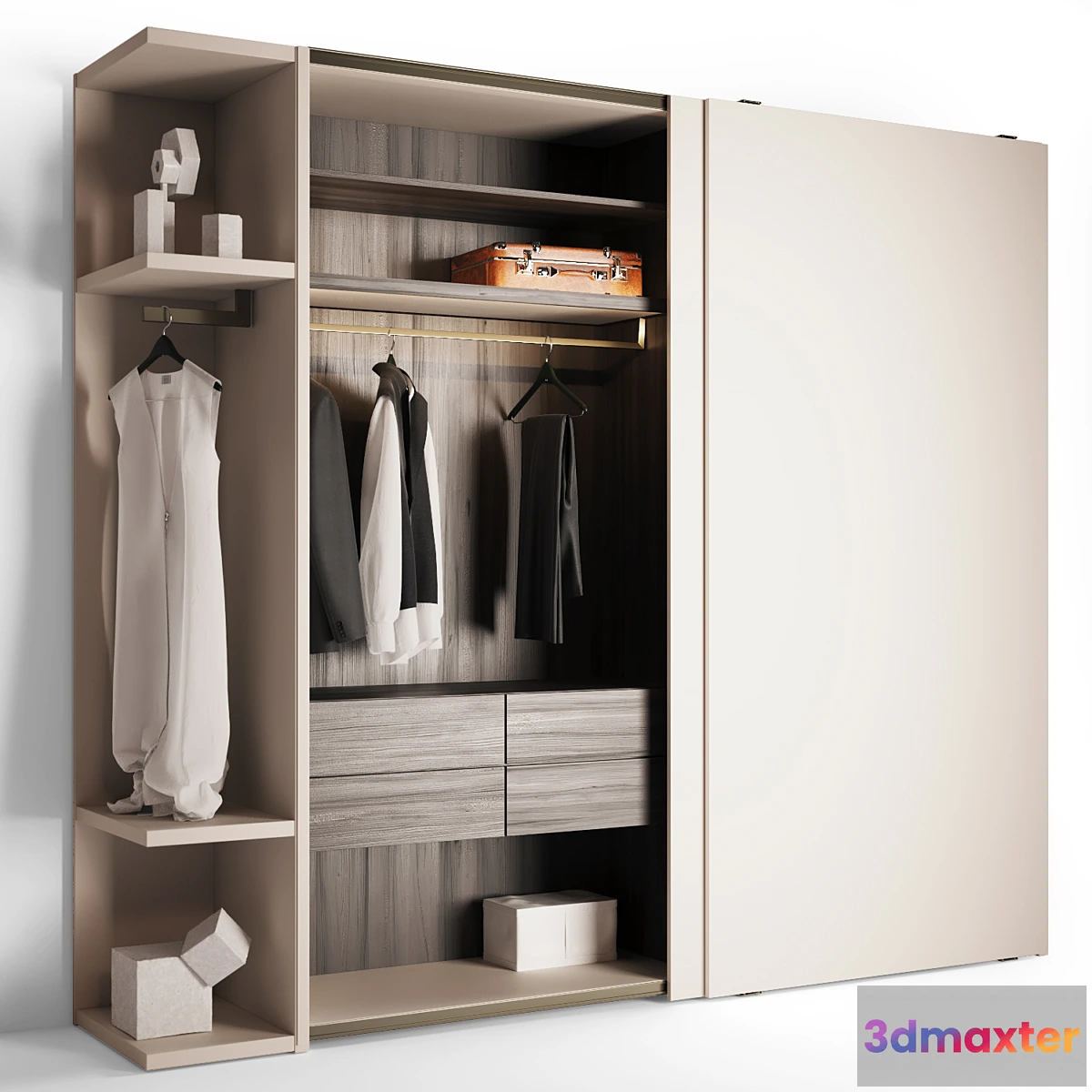 693212 - Sliding wardrobe Pianca Nastro