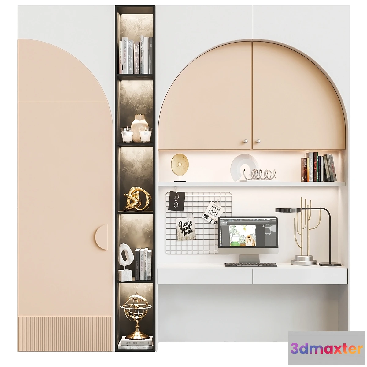 711442 - Children’s wardrobe with decor and workplace