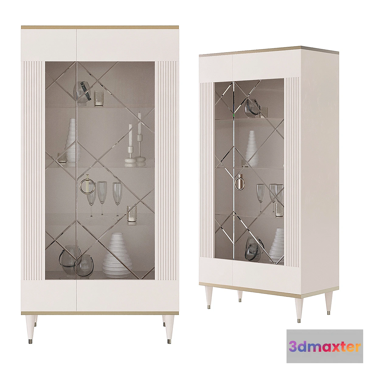 741383 - Showcase cabinet from the Rimini Solo collection