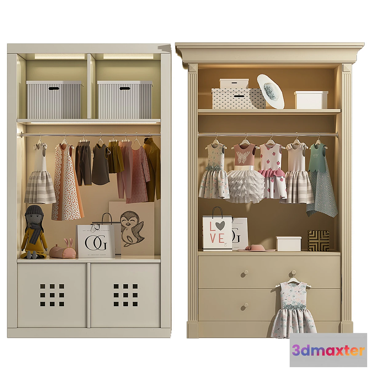 752191 - Wardrobe with decor 3